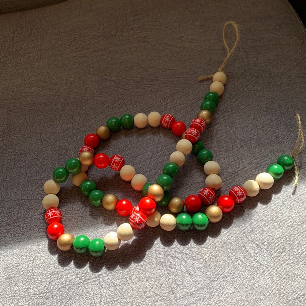 Handmade Christmas garland 40 inches long